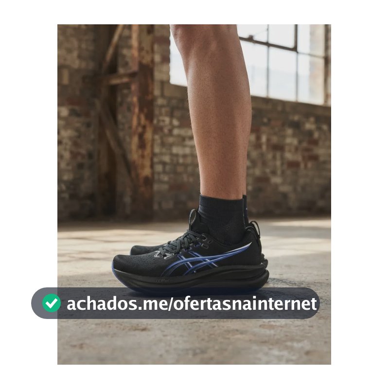 Tênis Asics Gel Nimbus 28 Running Performance Amortecimento Preto 41 Br