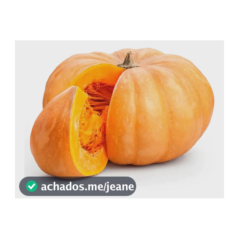 Abóbora abobora moranga laranja de produção orgânica arredondado e achatado 4 kg em pacote