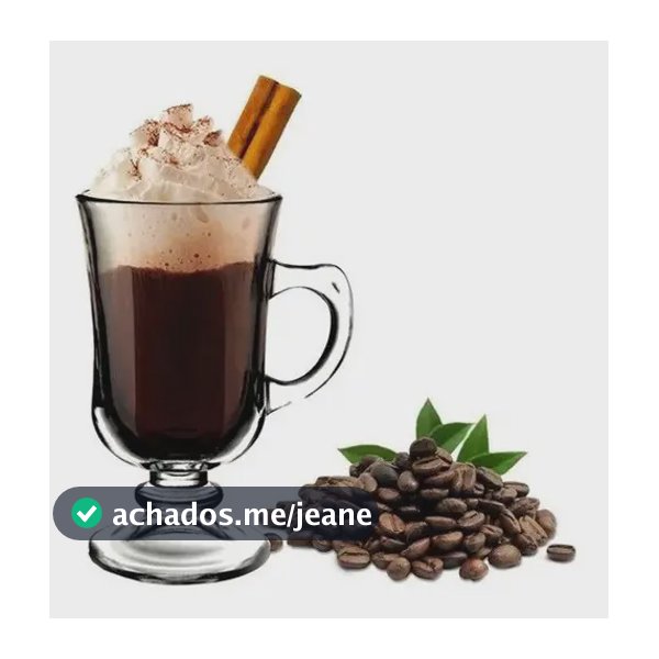 Kit 6 Xícaras de Vidro Casambiente Irish Cofee 120 mL