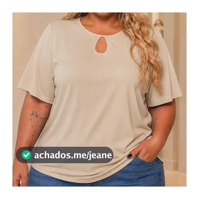 Roupas Femininas Confortáveis Moda Casual Plus Size Básica