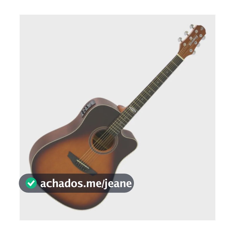 Violão Aço Eletroacústica Folk Strinberg Black Sd200c Cor Honey Burst Satin (hbs) Material Do Diapasão Bordo Orientação Da Mão Destro