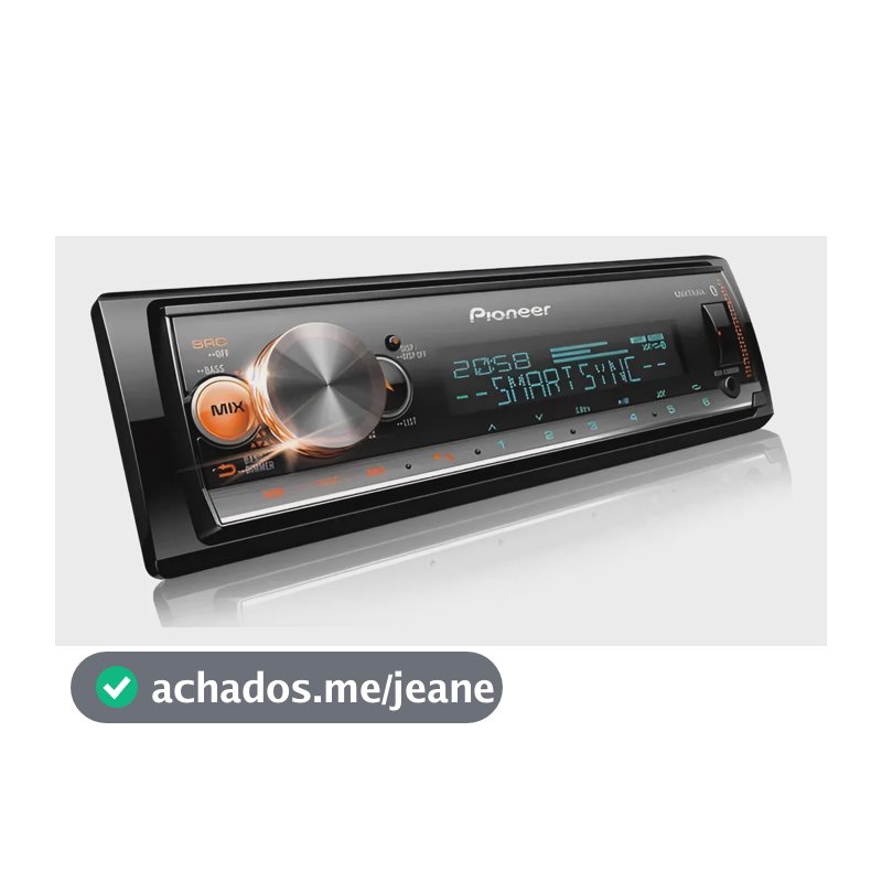 Pioneer Mp3 Player Mvh-x3000br Bluetooth Usb Mixtrax Ar X300