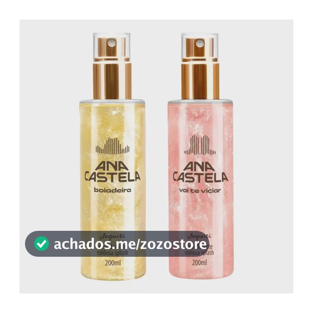 Kit 2 Body Splash Ana Castela Boiadeira e Vai Te Viciar Jequiti 200ml Feminino Perfume Colônia Kit Presente Original
