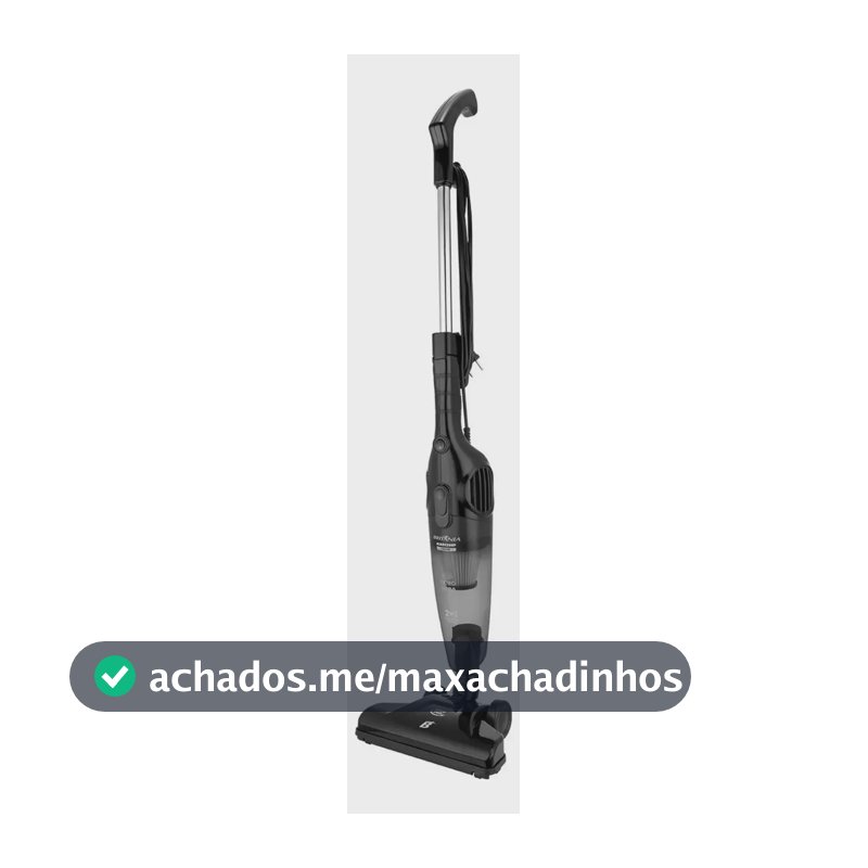 Britânia BAS1295P Aspirador de Pó 2 em 1 1250W Preto – Potência e praticidade para sua casa