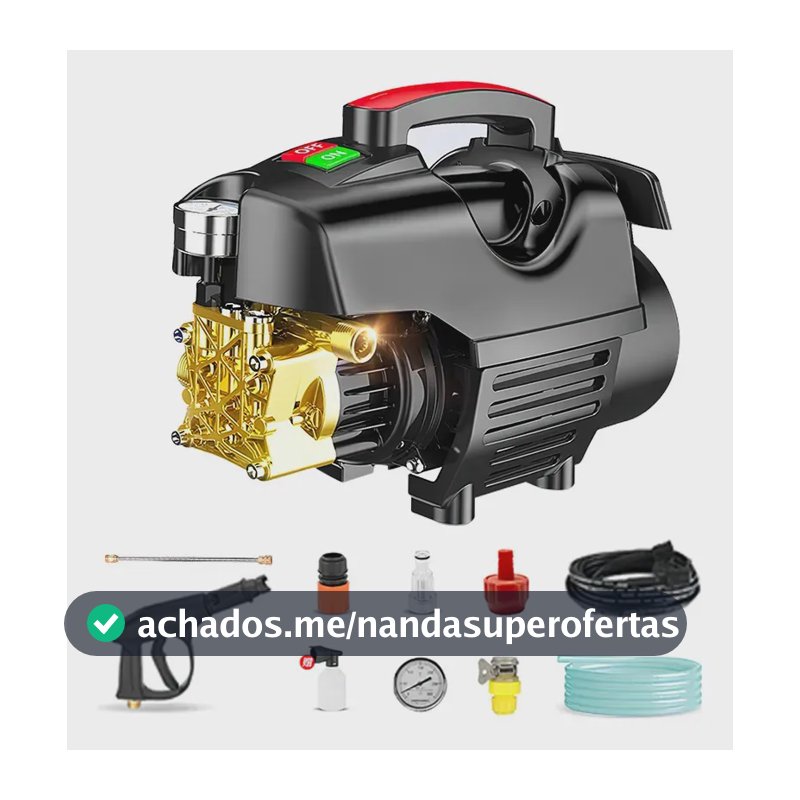 Lavadora de Alta Pressão SOARFLY QC1GS0001 80 bar Para Limpeza de Carros