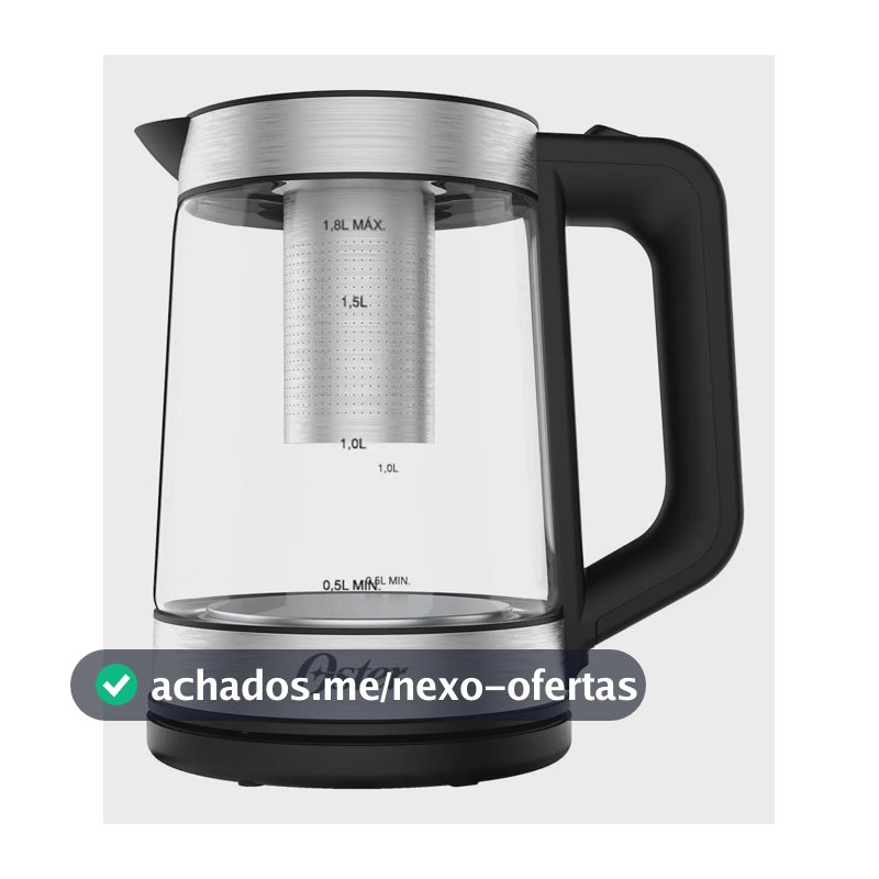 Chaleira Elétrica Oster Tea Com Infusor De Chá 1,8l