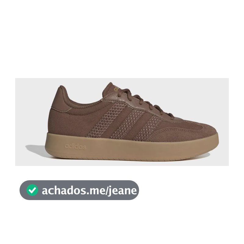 Tênis Feminino Barreda adidas Marrom Liso 35 Br