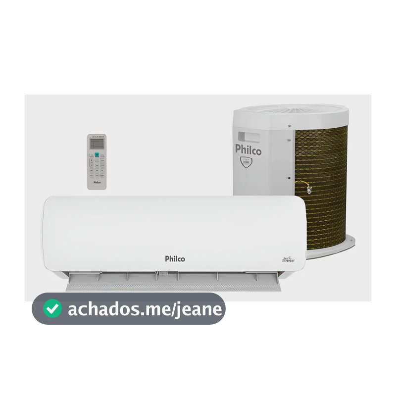 Ar Condicionado Split 18 000 Btus Philco Eco Inverter, 220 V
