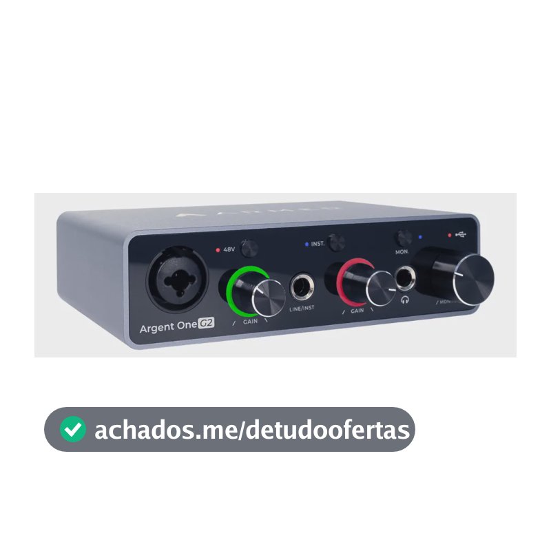 Interface De Áudio Armer Argent One Gris interestelar