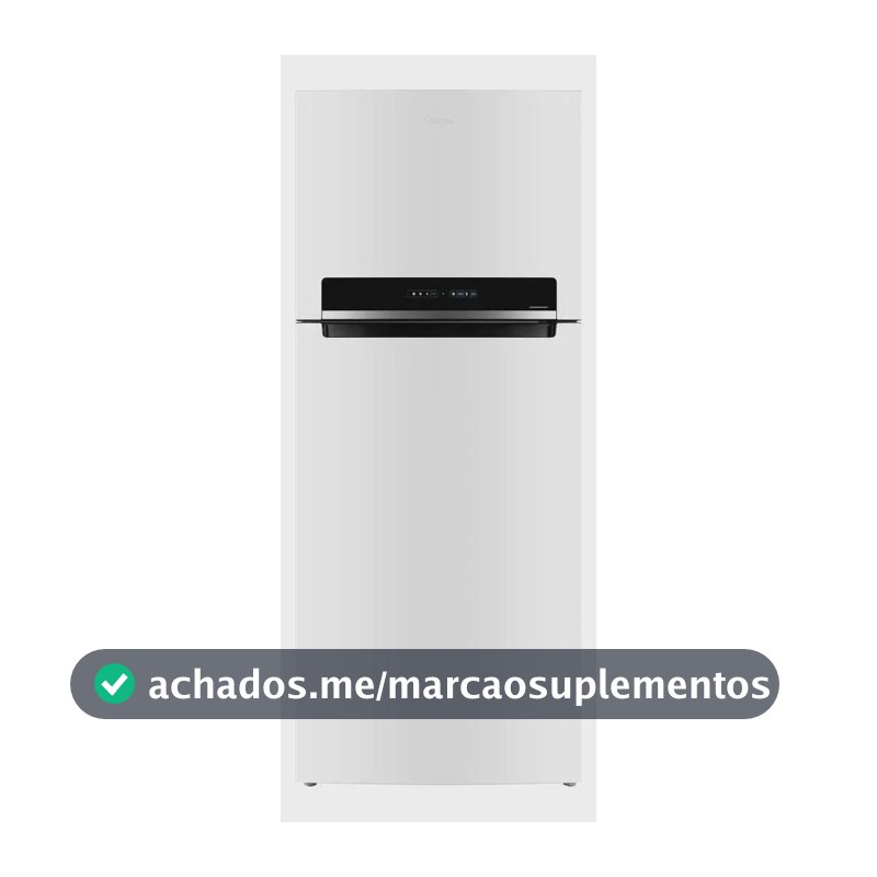 Geladeira Midea Frost Free Duplex Inverter 473L com Painel Digital e A Alarme de Porta Aberta Branca Bivolt