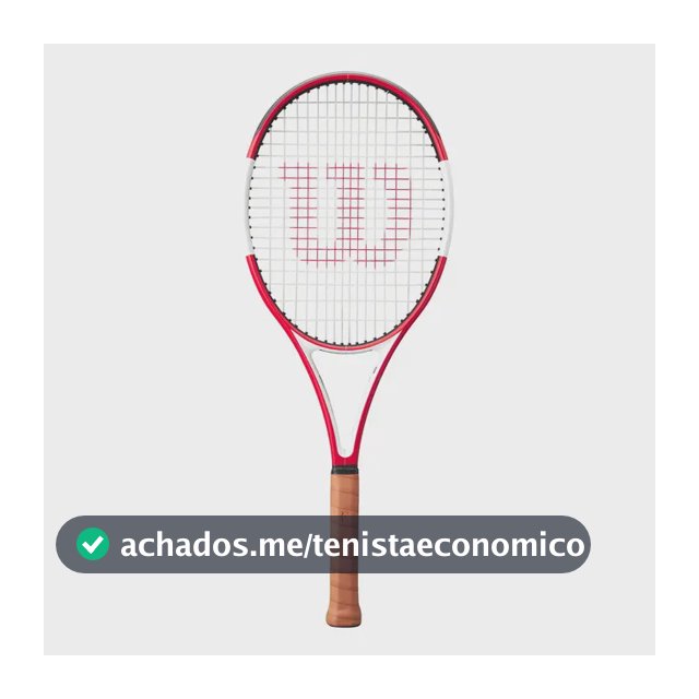 Raquete De Tênis Wilson Rf 01 Pro Classic - Vermelho Vermelho L3