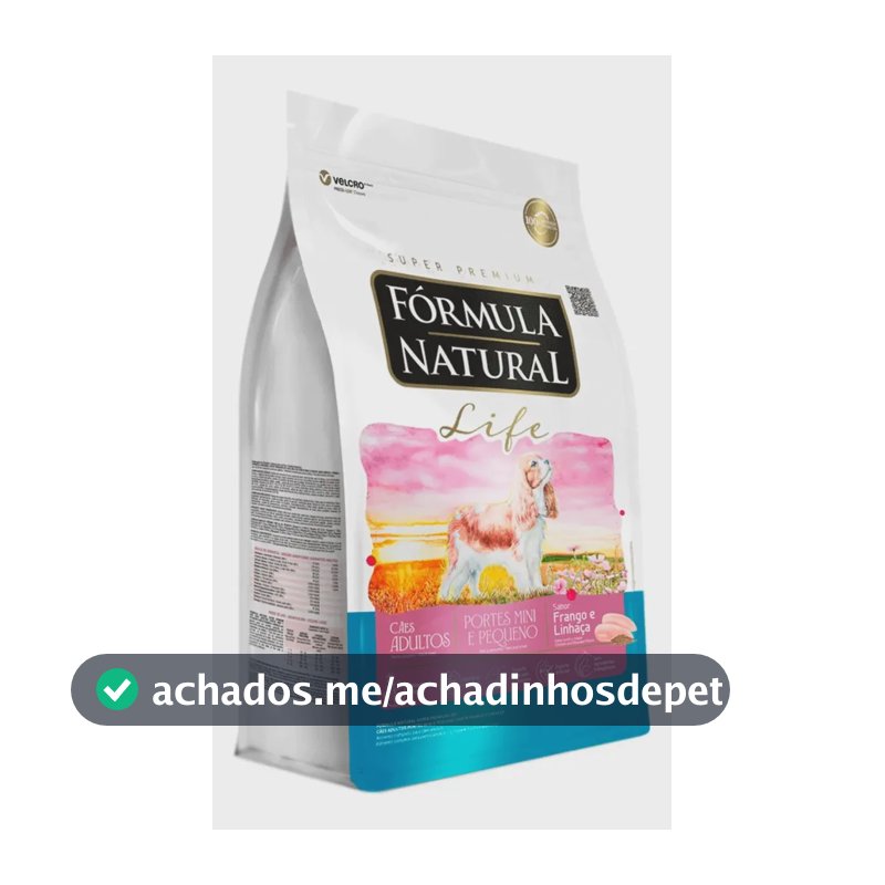 Fórmula Natural Life Adulto Peq. Porte 1 Kg