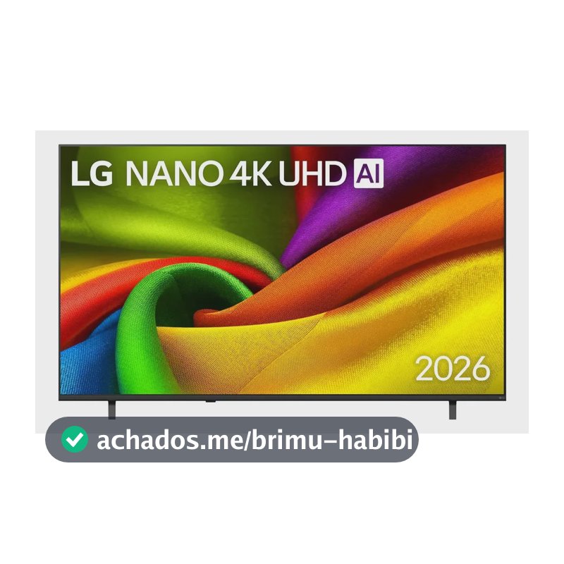 Smart Tv LG Nano Uhd Ai 4k Nu855 75 Polegadas 2026