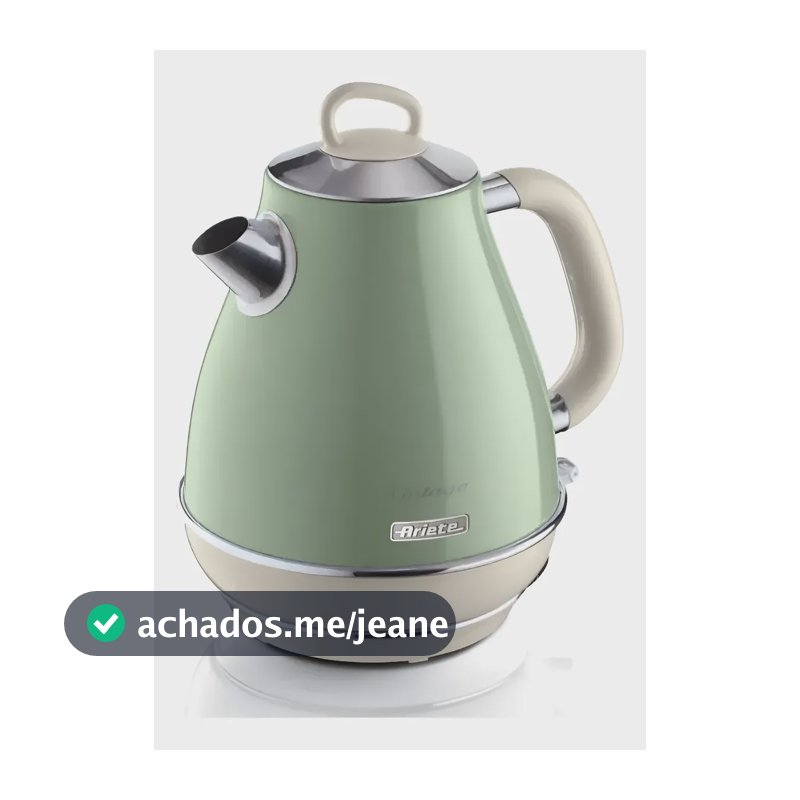 Chaleira Elétrica Ariete Vintage 1,7l 1850w 220v Verde Verde 127v