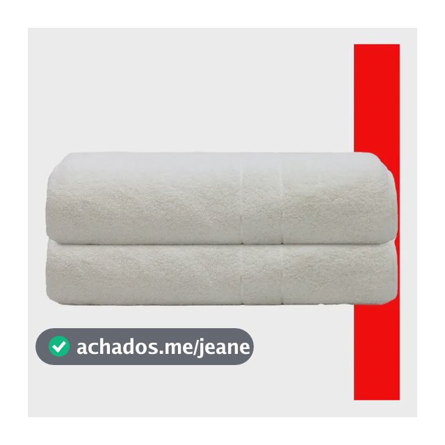 Kit 2 Toalhas De Banho Gigante Galaxy Camesa 75x150 400g/m2 Branco Listras