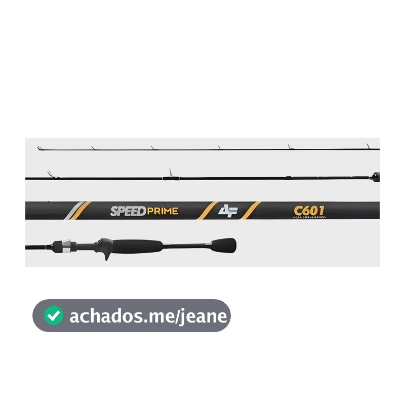 Vara Pesca Carretilha Speed Prime C601 1,82m 6-10lb Albatroz
