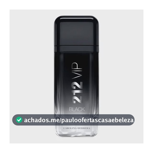 Perfume Carolina Herrera 212 VIP Black Eau de Parfum 100 ml masculino