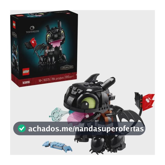 Lego Como Treinar O Seu Dragão Banguela 784 Peças - 10375 784 Banguela