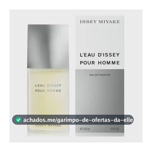 Perfume L'eau Issey Miyake Pour Homme EDT 125ml Masculino