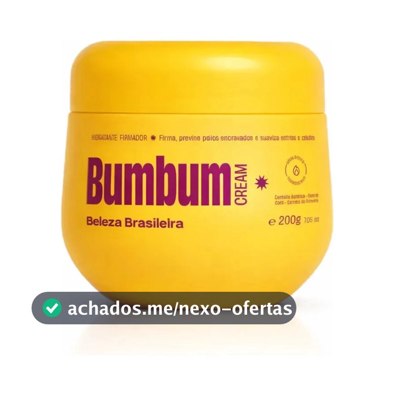 Bumbum Cream 200g Beleza Brasileira
