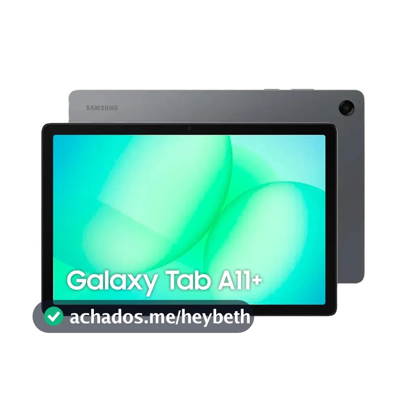 Tablet Samsung Galaxy Tab A11+, 128gb, 6gb Ram, Tela De 11 , Câmera Traseira 8mp, Wifi, Android 16