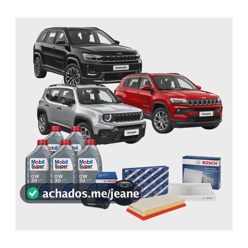 Kit Revisao Regade Compass Commander 1.3 T270 2022 - 2026