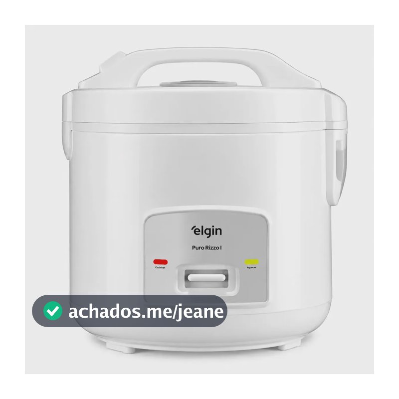 Panela Elétrica De Arroz Elgin 5 Xícaras 400W Puro Rizzo I