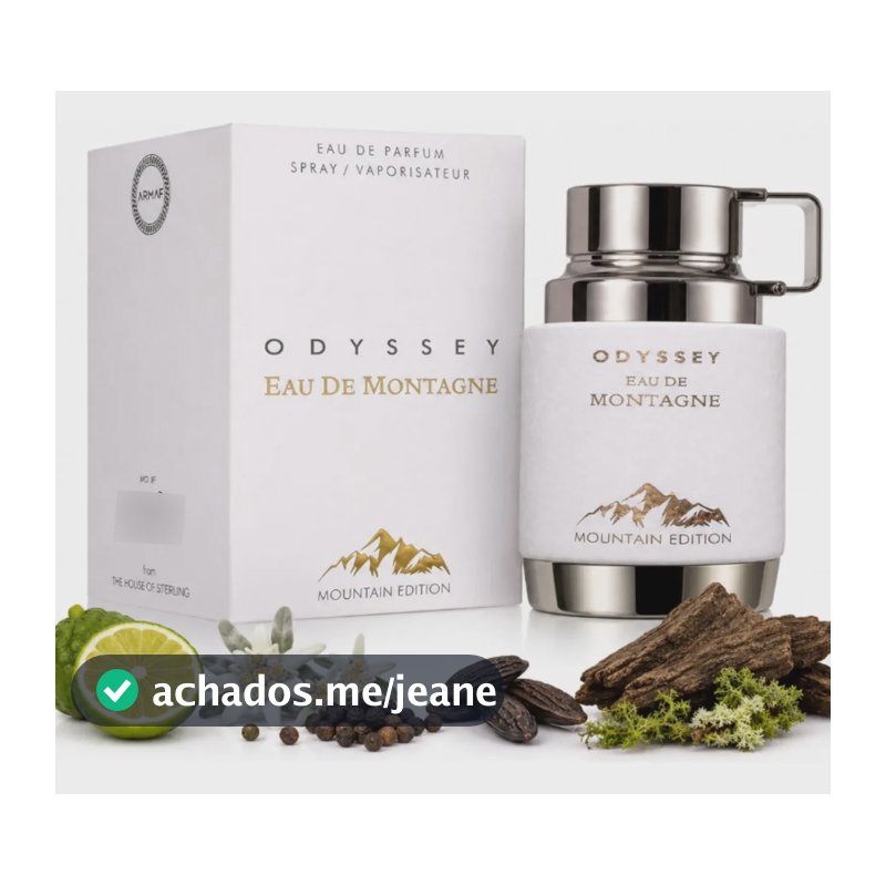 Perfume Odyssey Eau De Montagne Armaf Árabe Unissex Original