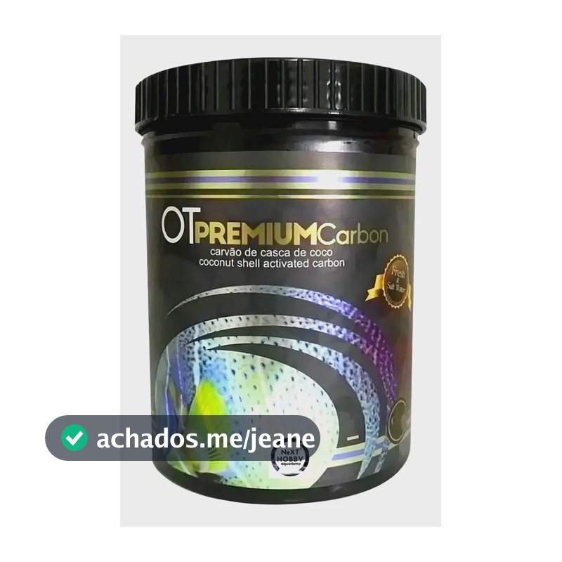 Carvão Ativado Ocean Tech Premium Carbon 1000ml p/ Aquário Doce