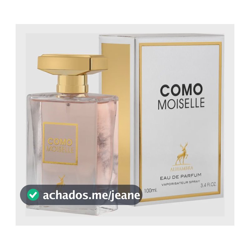Perfume Árabe Como Moiselle Maison Alhambra Floral Edp 100ml