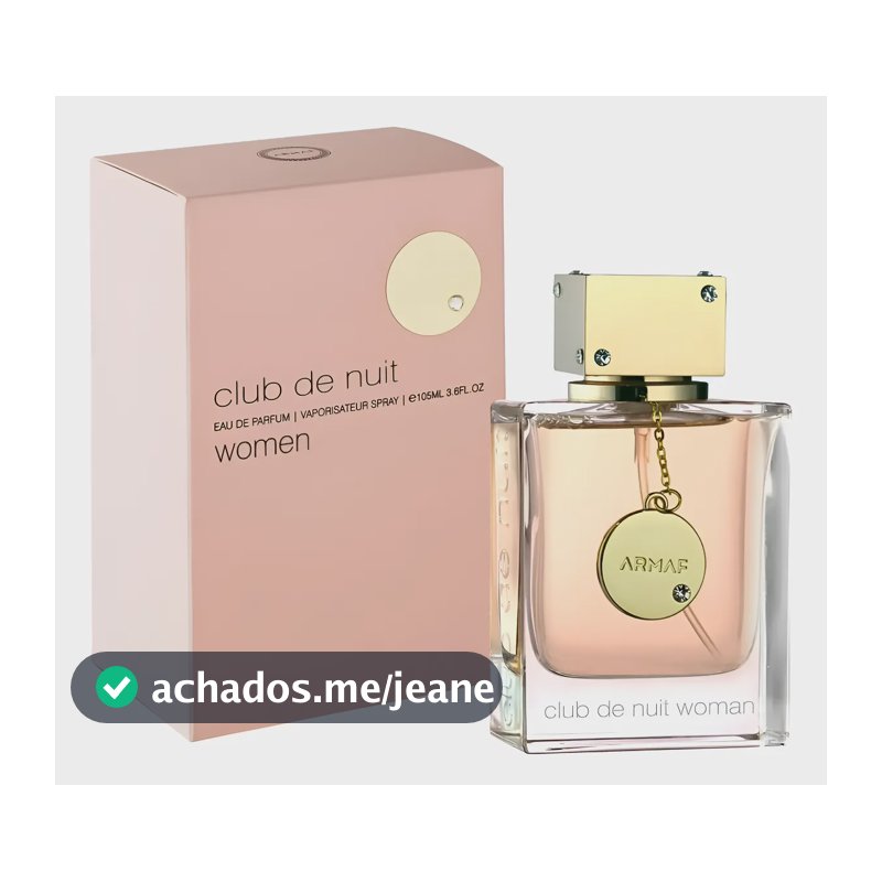 Perfume Armaf Club De Nuit Eau De Toilette 105ml (perfume Feminino Original)