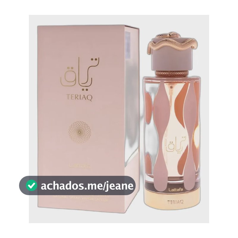 Perfume Lattafa Teriaq Eau De Parfum 100 Ml Edp Arabe