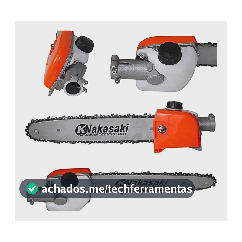 Motopoda Motosserra Para Roçadeira A Gasolina 26mm 9 Estrias