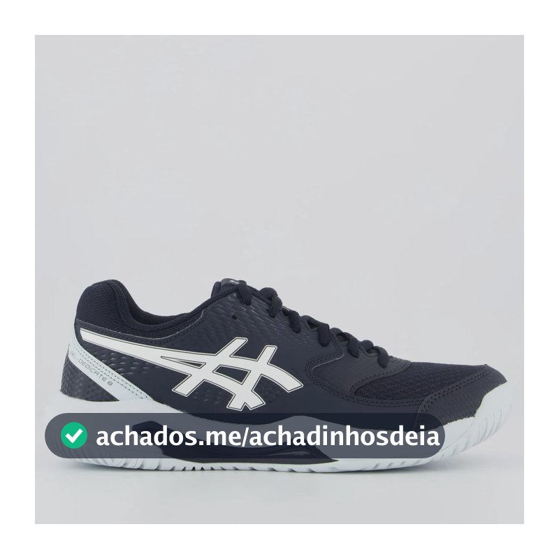 Tênis Asics Gel Dedicate 8 Feminino Azul Marinho Azul-marinho - 37,0 Br