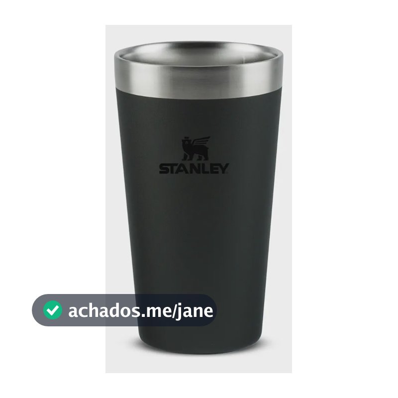 Copo Térmico para Cerveja Stanley Pint Adventure Black 2.0 354ml