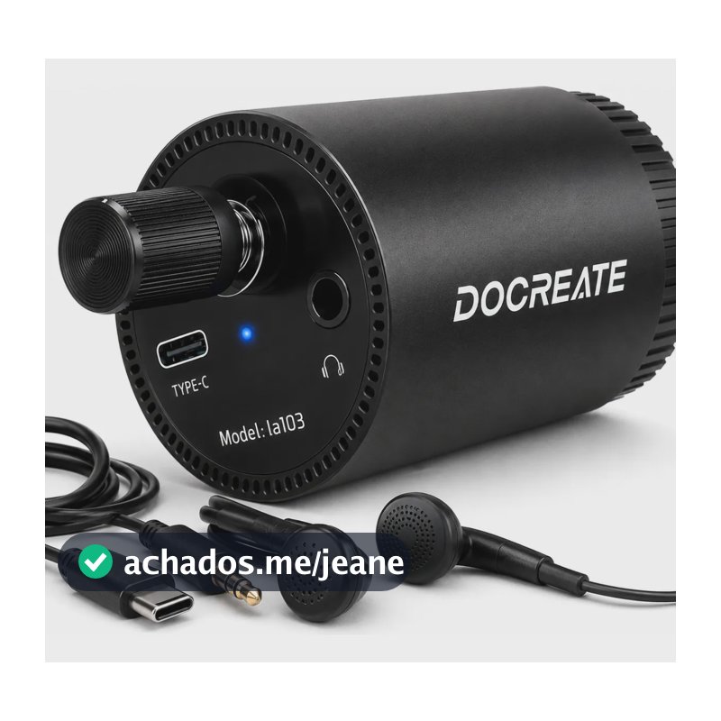 Docreate Ia103 Detector Acústico De Vazamento De Água 37