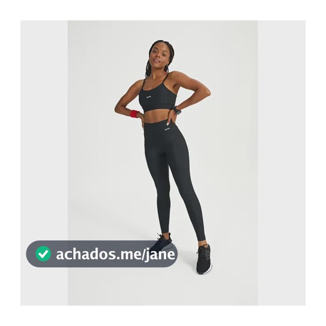 Conjunto Feminino Fitness Top E Legging Bolso Lateral - Arm