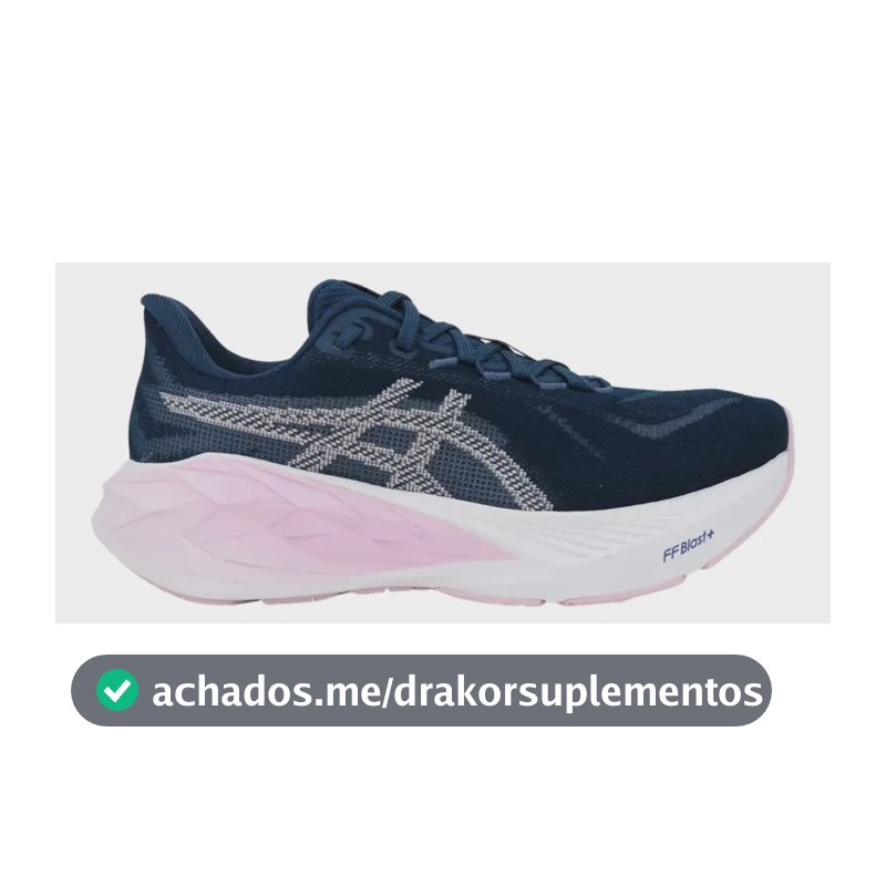 Tênis De Corrida Feminino Asics Dynablast 6 Se Original Azul/lilás Liso 35