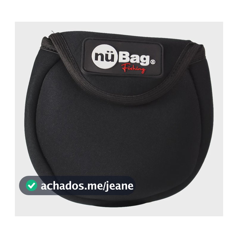 Capa Protetora Para Molinete Em Neoprene 3mm | Molinetes 100 Preto