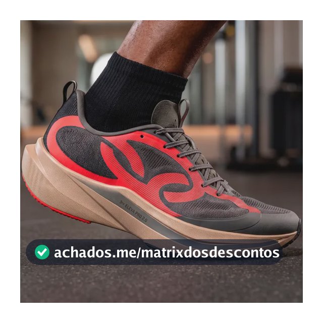 Tênis De Corrida Olympikus Corre Vento 3 Masculino Cinza/vermelho Geométrico 41