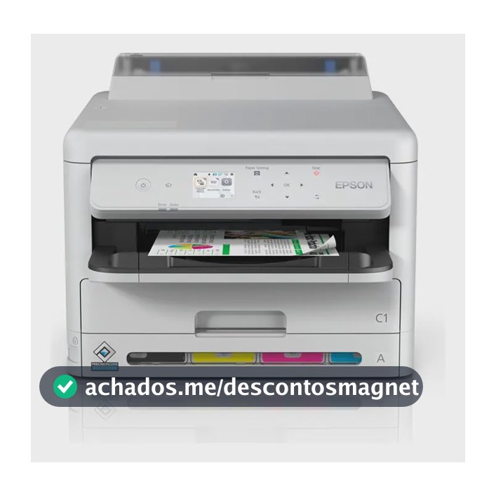 Impressora Epson Workforce Pro Wf-c5390 Duplex Adf Branca Cor Branco