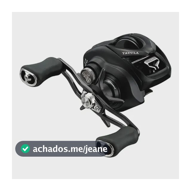 Carretilha Daiwa Tatula Tw 200xh Lançamento 2025 Preto Direito