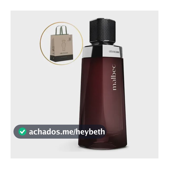 Perfume Masculino Tradicional Malbec O Boticario