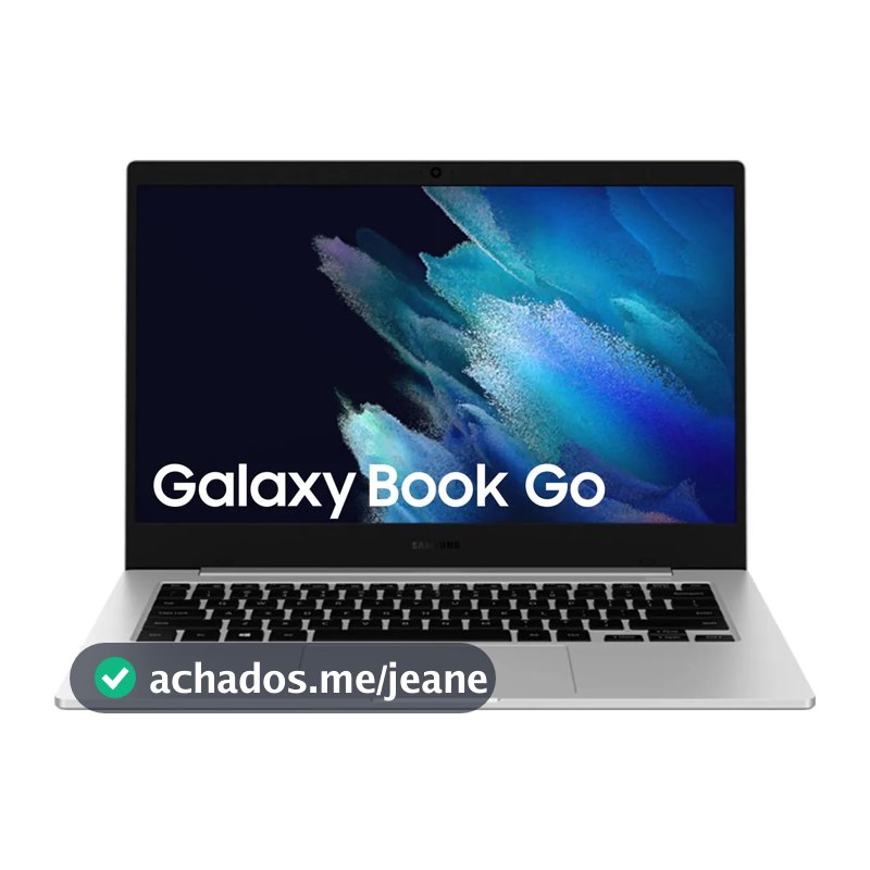 Notebook Samsung Galaxy Book Go, Windows 11 Home, Snapdragon® 7c, 4gb, 128gb Ufs, 14'' Full Hd Led, 1.38kg Com Copilot Integrado
