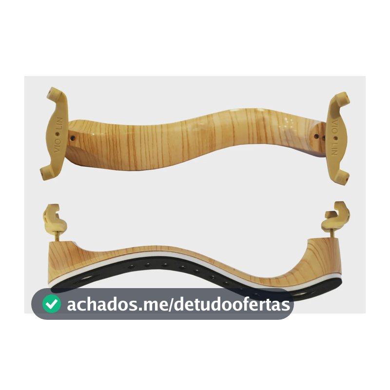Espaleira Curved Caramelo Para Violino 4/4 E 3/4