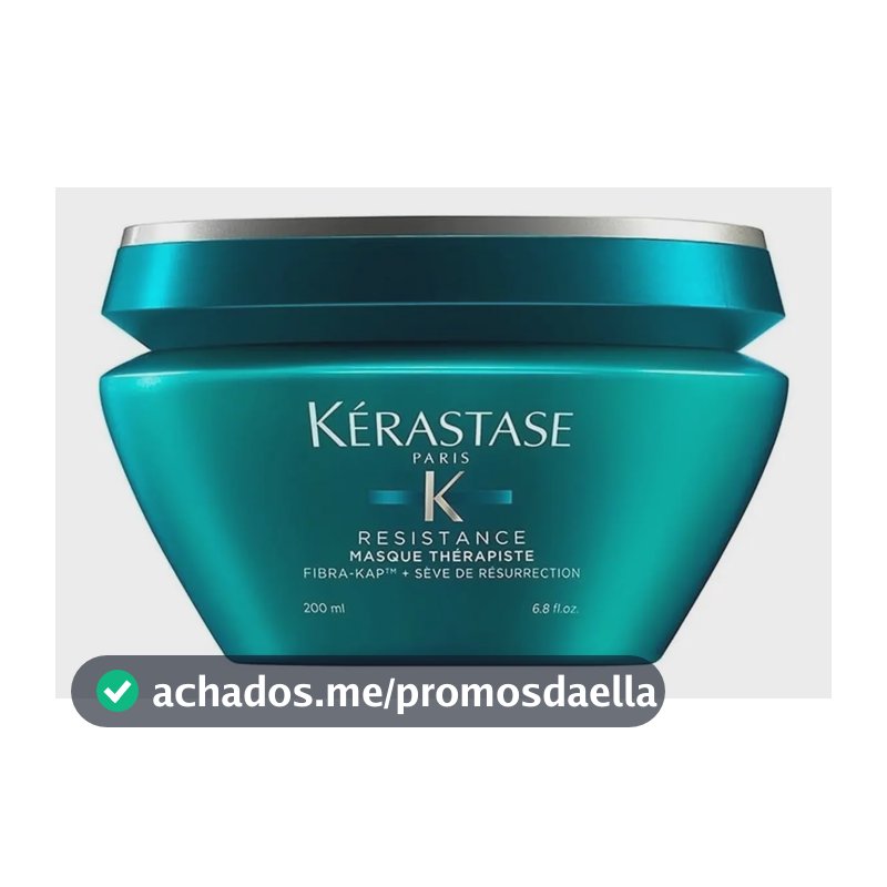 Máscara de Reconstrução Profunda para Cabelos Danificados, Força e Elasticidade Résistance Thérapiste Kérastase 200ml