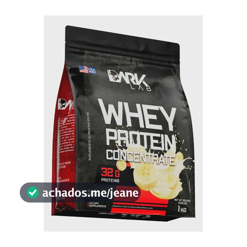 Whey Protein Concentrado 1kg Banana Dark Lab