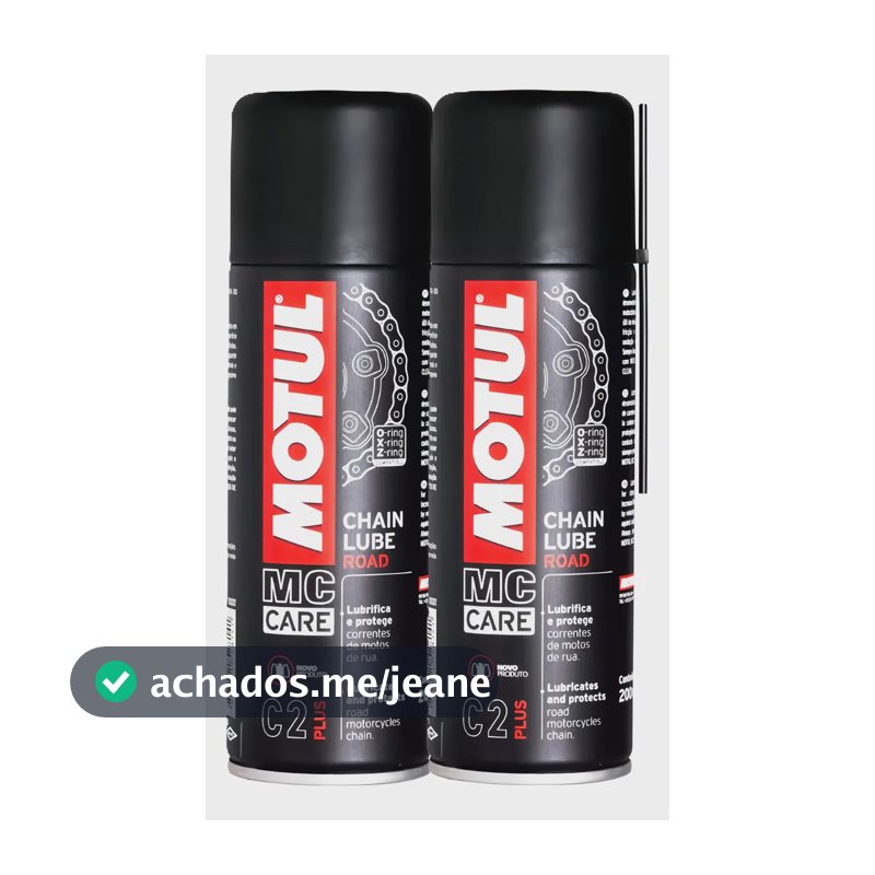 C2 Lubrificante Motul Chain Lube Road 2 Unidades