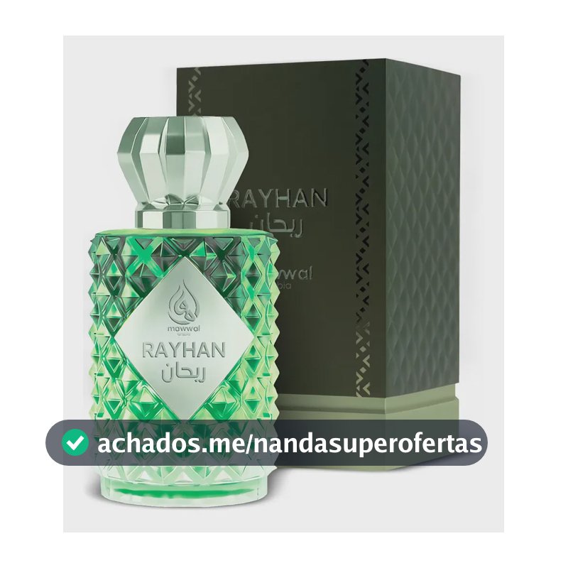Perfume Árabe Mawwal Rayhan 100ml Eau De Parfum Masculino
