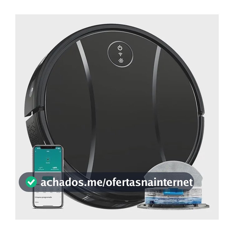 Tipdiy G90 Combinação Aspirador Robo Potente 4200pa Carregamento Automático Com App